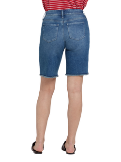NYDJ Boyfriend Denim Shorts in Re-New™ Denim - view 2, Breezy Palms