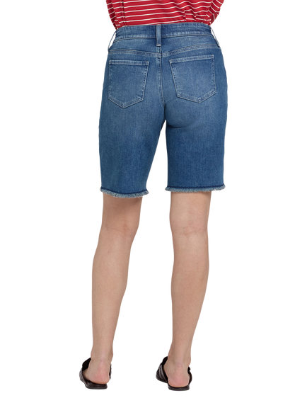NYDJ Boyfriend Denim Shorts in Re-New™ Denim - view 2, Breezy Palms