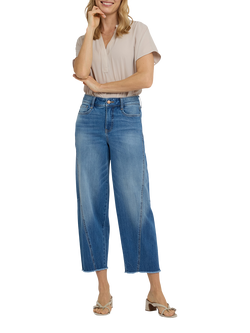NYDJ Alyssa Relaxed Cropped Jeans, Pacifica