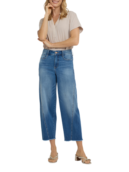 NYDJ Alyssa Relaxed Cropped Jeans, Pacifica