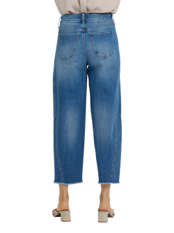 NYDJ Alyssa Relaxed Cropped Jeans - view 2, Pacifica