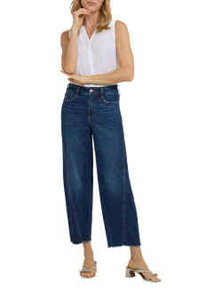 NYDJ Alyssa Relaxed Cropped Jeans, Sunset Villa