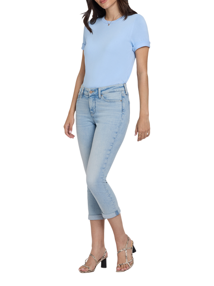 NYDJ Chloe Skinny Capri Jeans in Re-New™ Denim, Keys View, Keys View