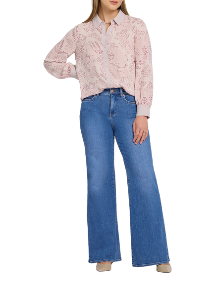 NYDJ Mia Palazzo Jeans, Blue Paradise