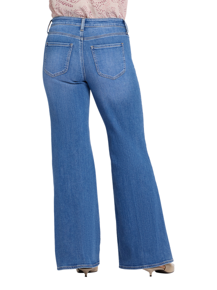 NYDJ Mia Palazzo Jeans - view 2, Blue Paradise