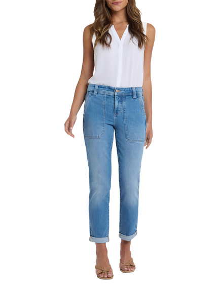 NYDJ Margot Girlfriend Jeans, Vista Lake