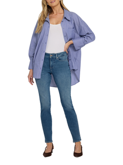NYDJ Sheri Slim Straight Jeans in Re-New™ Denim, Breezy Palms