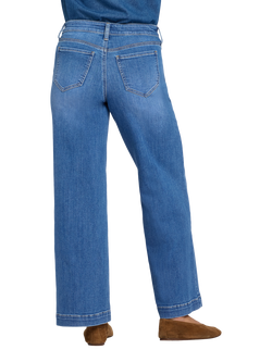 NYDJ Teresa Wide Leg Jeans, Blue Paradise - view 2, Blue Paradise