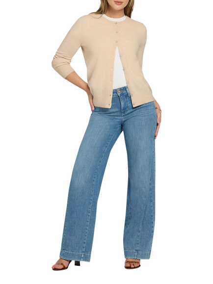 NYDJ Teresa Wide Leg Jeans, Dawn Rock, Dawn Rock