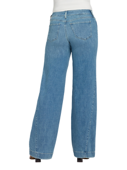 NYDJ Teresa Wide Leg Jeans, Dawn Rock - view 2, Dawn Rock