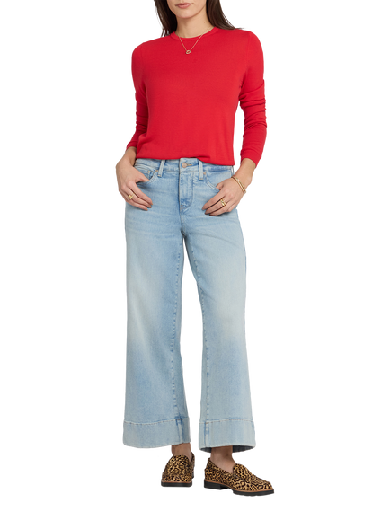 NYDJ Teresa Wide Leg Ankle Jeans, Keys View, Keys View