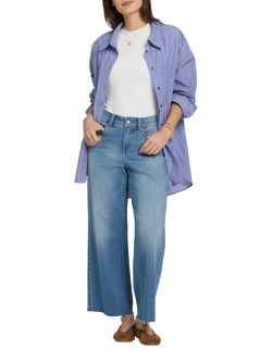 NYDJ Teresa Wide Leg Ankle Jeans, Port Sea, Port Sea