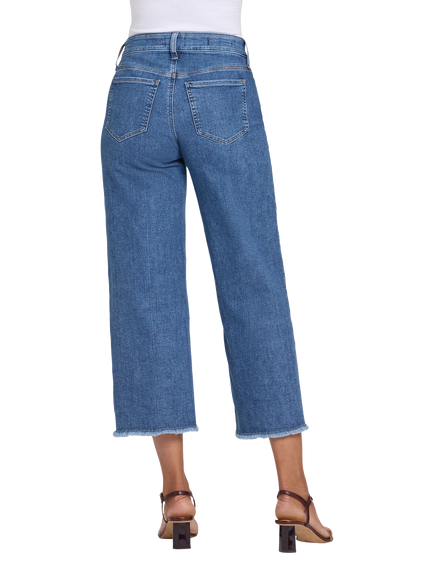 NYDJ Teresa Wide Leg Ankle Jeans - view 2, Salton