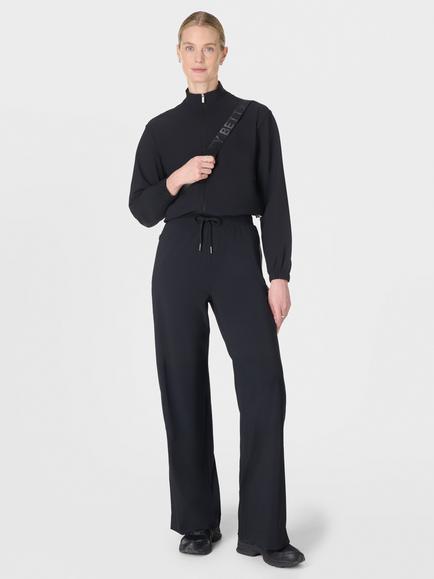 Sweaty Betty Explorer Wide Leg Trousers, Black - view 2, Black