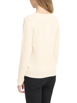 ICHI Luls V-Neck Jumper, Birch - view 2, Birch