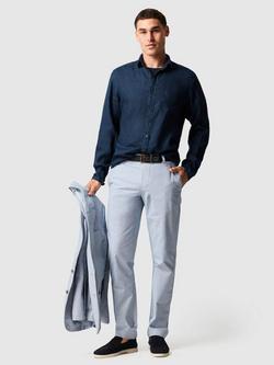 Rodd & Gunn Coromandel Sports Fit Pure Linen Shirt, Eclipse - view 2, Eclipse