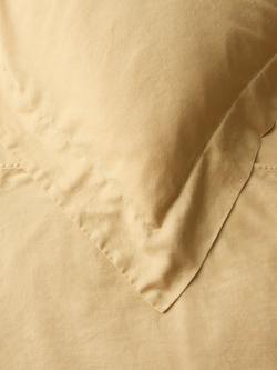 John Lewis Washed Organic Cotton Duvet Cover Set - view 2, Butter