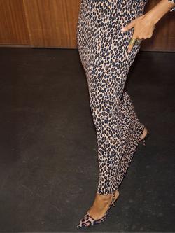 Never Fully Dressed Tilly Leopard Print Plisse Dress, Brown Multi - view 2, Brown Multi