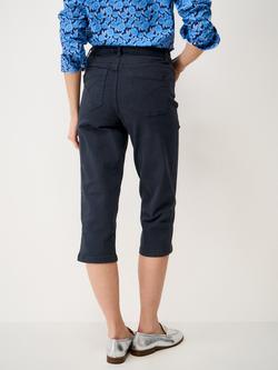 Crew Clothing Mia Cropped Jeans - view 2, Navy Blue