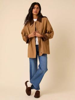 Nobody's Child Freddie Barn Coat, Brown - view 2, Brown
