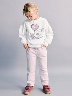 Mango Kids' Hello Kitty Sweatshirt, Cream, Cream