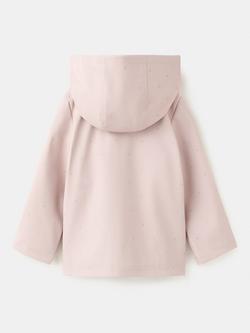 Mango Baby Hooded Raincoat, Pink - view 2, Pink