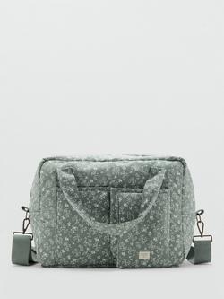 Mango Floral Maternity Bag, Green, Green