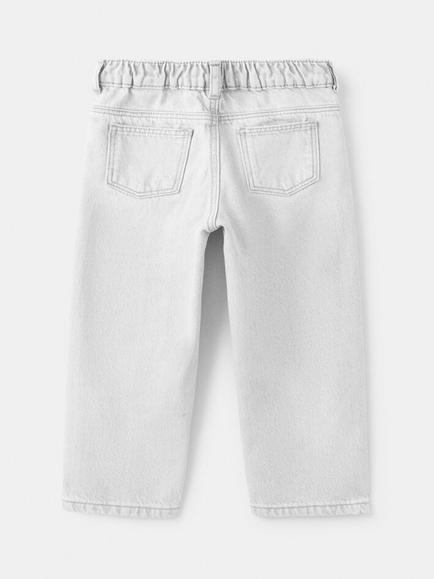 Mango Baby Straight Denim Jeans - view 2, Grey