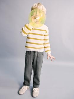 Mango Baby Relaxed Drawstring Joggers, Anthracite