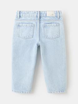 Mango Kids' Straight Jeans - view 2, Light Blue