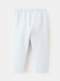 Mango Kids' Straight Joggers - view 2, Sky Blue