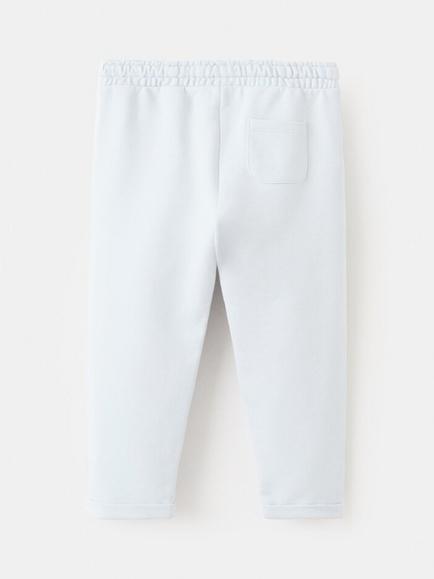 Mango Kids' Straight Joggers - view 2, Sky Blue