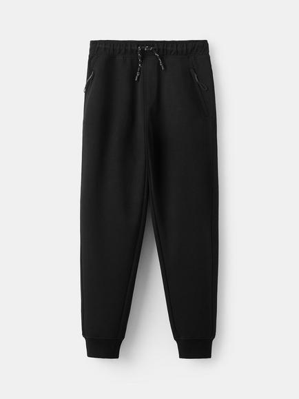 Mango Kids' Joggers, Black