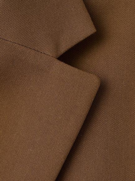 Mango Flap Pockets Single Breasted Blazer, Caramel - view 2, Caramel