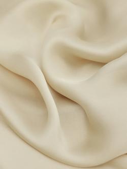 Mango Square Satin Scarf, Raw - view 2, Raw