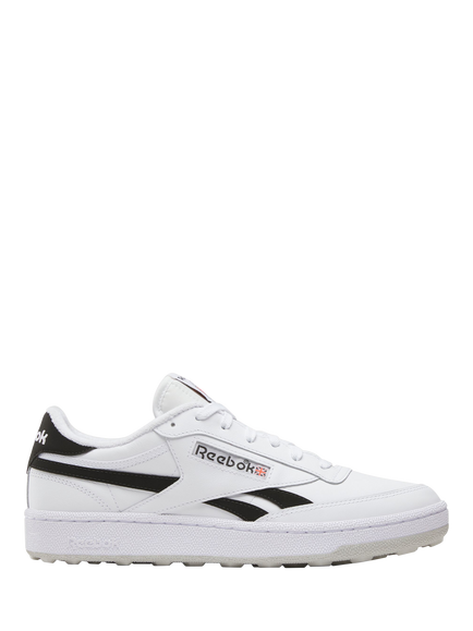 Reebok Club C Revenge Golf Shoes, White/Black/Grey, White/Black/Grey