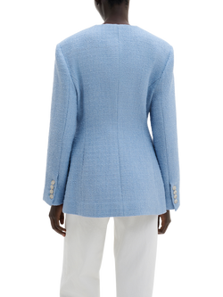 Malina Carol Wool Blend Blazer - view 2, Light Blue