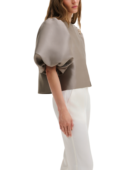Malina Cleo Blouse, Graphite, Graphite