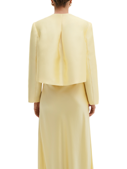 Malina Ruthie Blouse, Light Lemon - view 2, Light Lemon