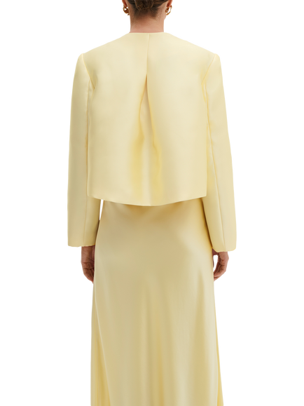 Malina Ruthie Blouse, Light Lemon - view 2, Light Lemon