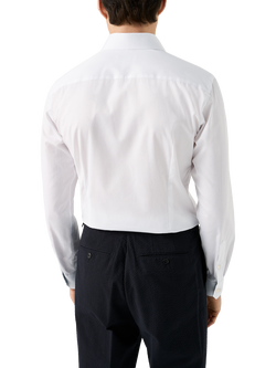 Eton Cotton Twill Shirt, White - view 2, White