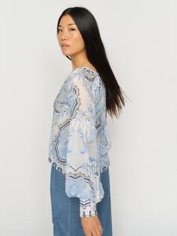 MOS MOSH Wylde Orchid Top, Brunnera Blue - view 2, Brunnera Blue