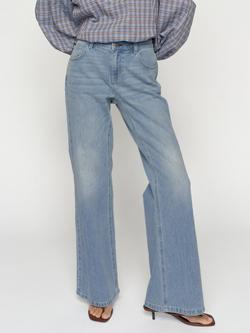 MOS MOSH Marlena Flared Jeans, Light Blue, Light Blue