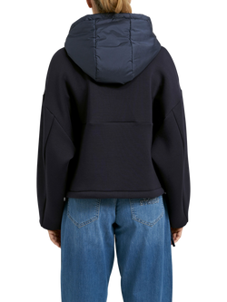 Smith & Soul Oversized Scuba Jacket, Marine Blue - view 2, Marine Blue