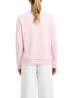 Smith & Soul Crew Neck Heart Slogan Sweatshirt, Pink/Multi - view 2, Pink/Multi