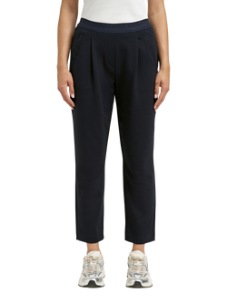 Smith & Soul Ponte Jersey Tapered Trousers, Marine Blue, Marine Blue