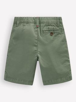 Mini Boden Kids' Classic Chino Shorts, Laurel Wreath - view 2, Laurel Wreath