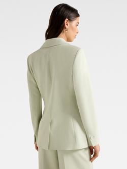 Forever New Veda Nipped Waist Blazer, Peppermint - view 2, Peppermint