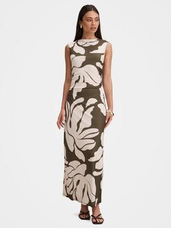 Forever New Allegra Floral Mesh Midi Dress, Multi, Multi