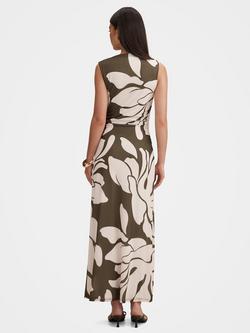 Forever New Allegra Floral Mesh Midi Dress, Multi - view 2, Multi